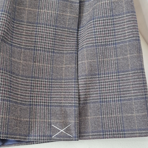 Tommy Hilfiger NWT THFLEX Modern Fit Brown Plaid Sport Coat - Size 44L - Picture 9 of 16